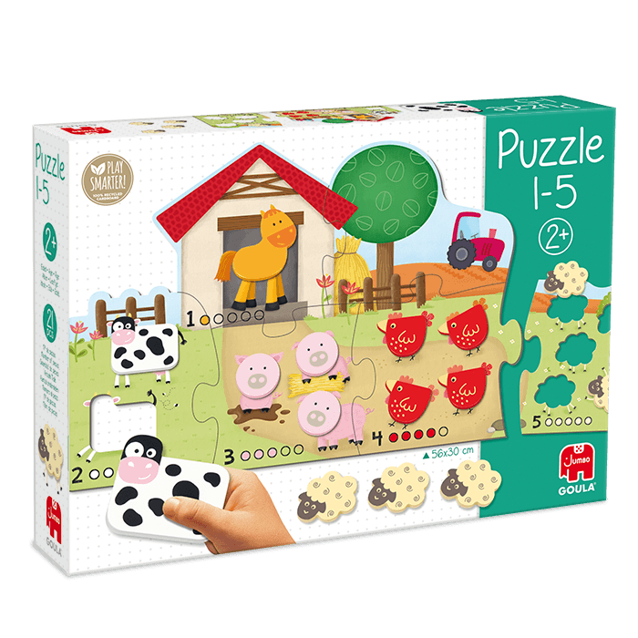 Puzzles e Jogos : Goula Puzzle XXL Números 1-10